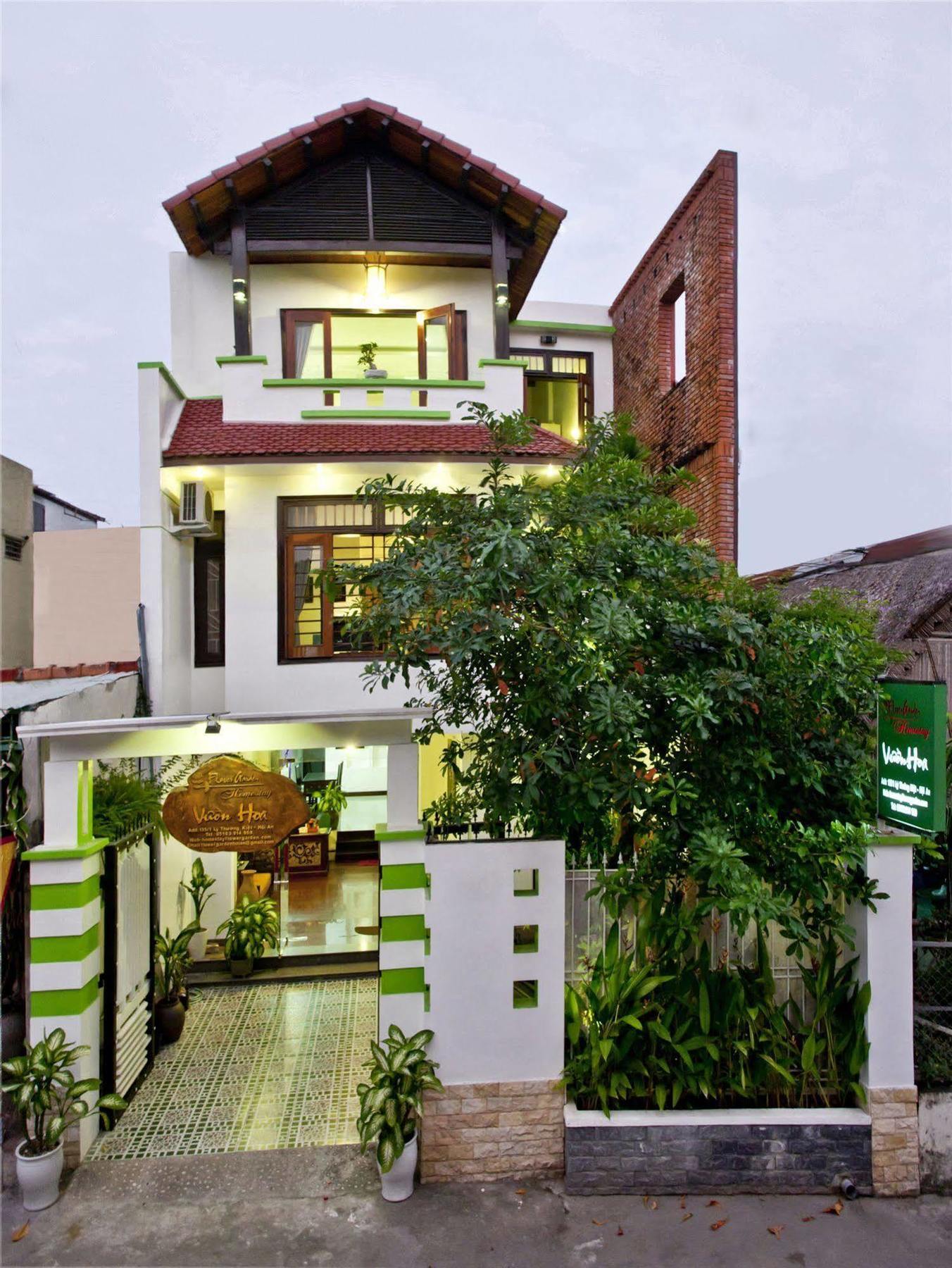 Flower Garden Homestay Хойан Экстерьер фото